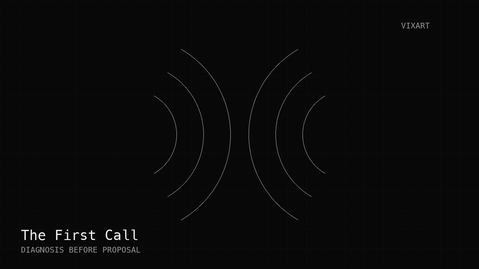 Start With the Call, Not the Proposal