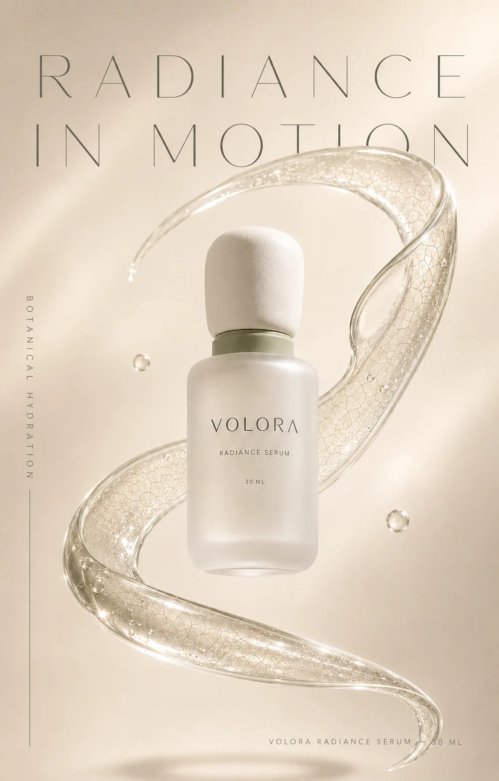 VOLORA (Botanical Skincare) brand asset 2